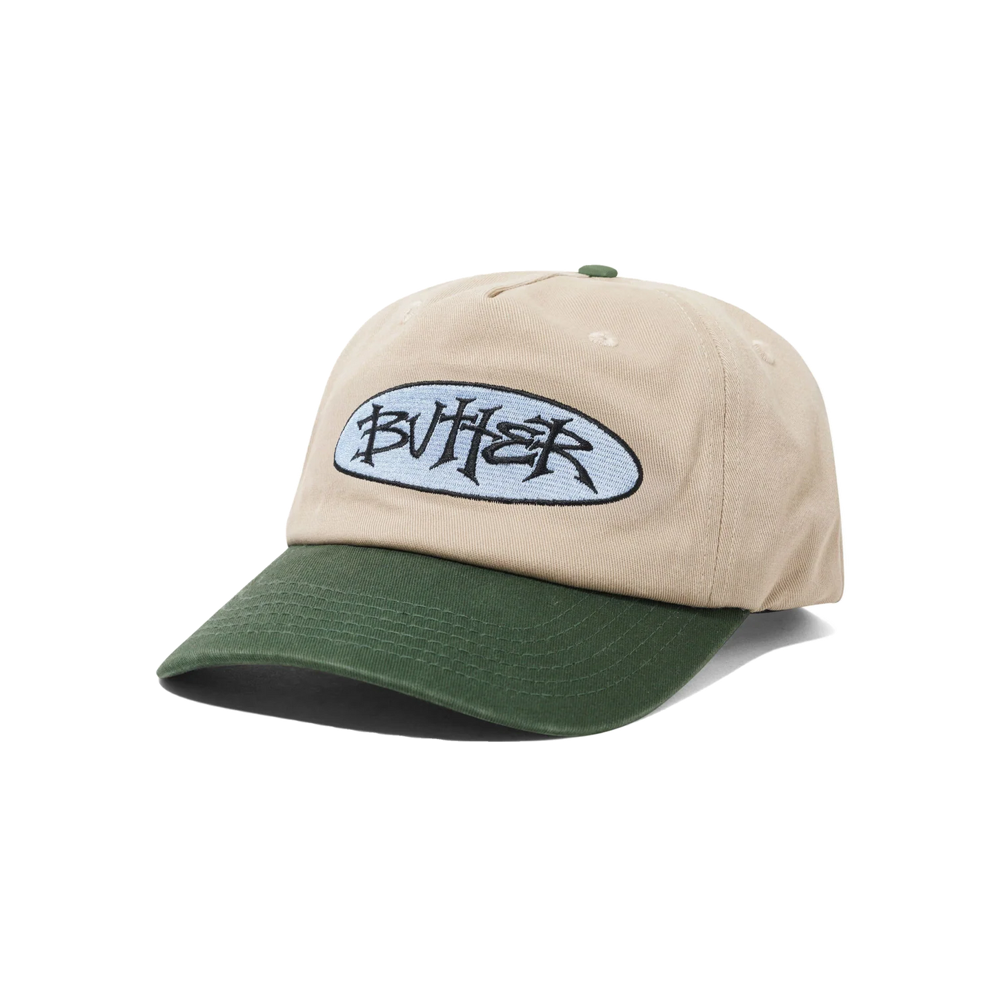 Butter - Tide 5 Panel Washed Tan/Seaweed Cap