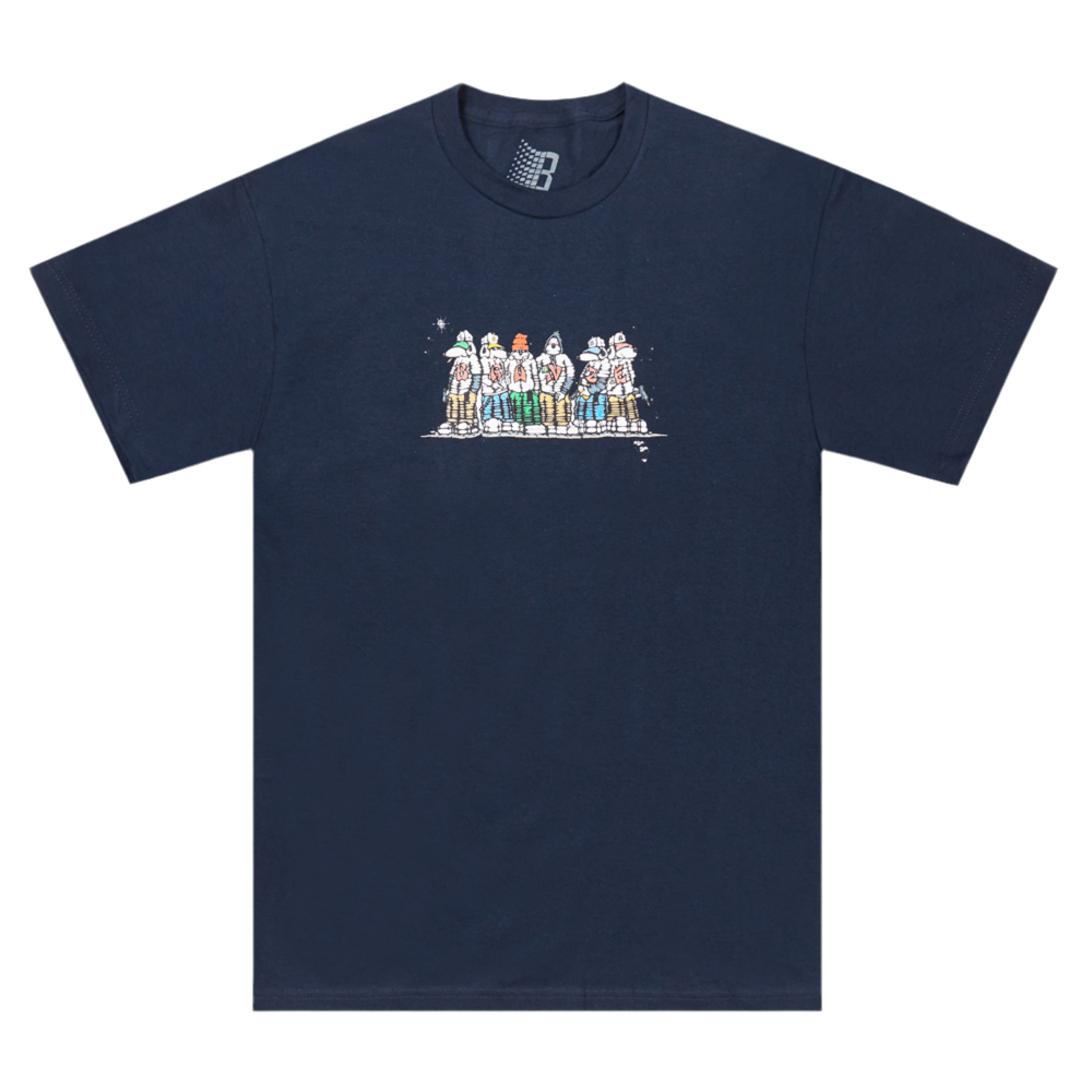 Bronze56k - Dog Gang Tee Navy