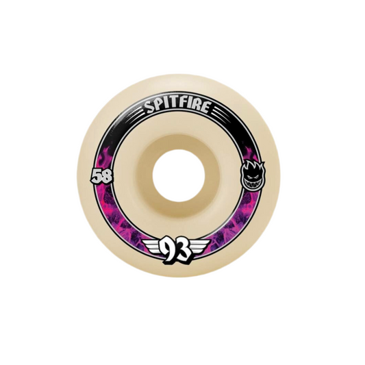 Spitfire Wheels - F4 93DU Radials Natural 58mm