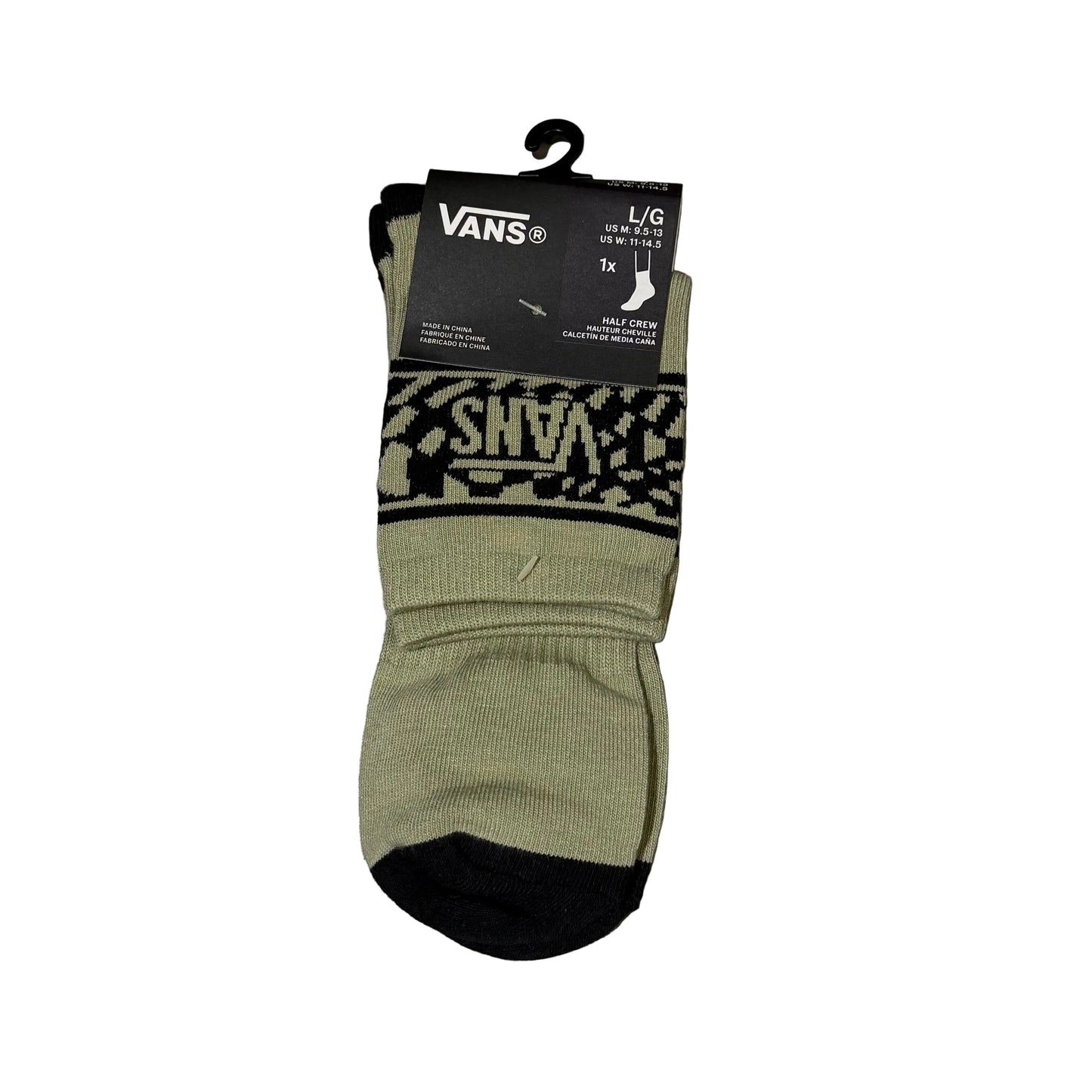 Vans - Warp Check Half Crew Socks