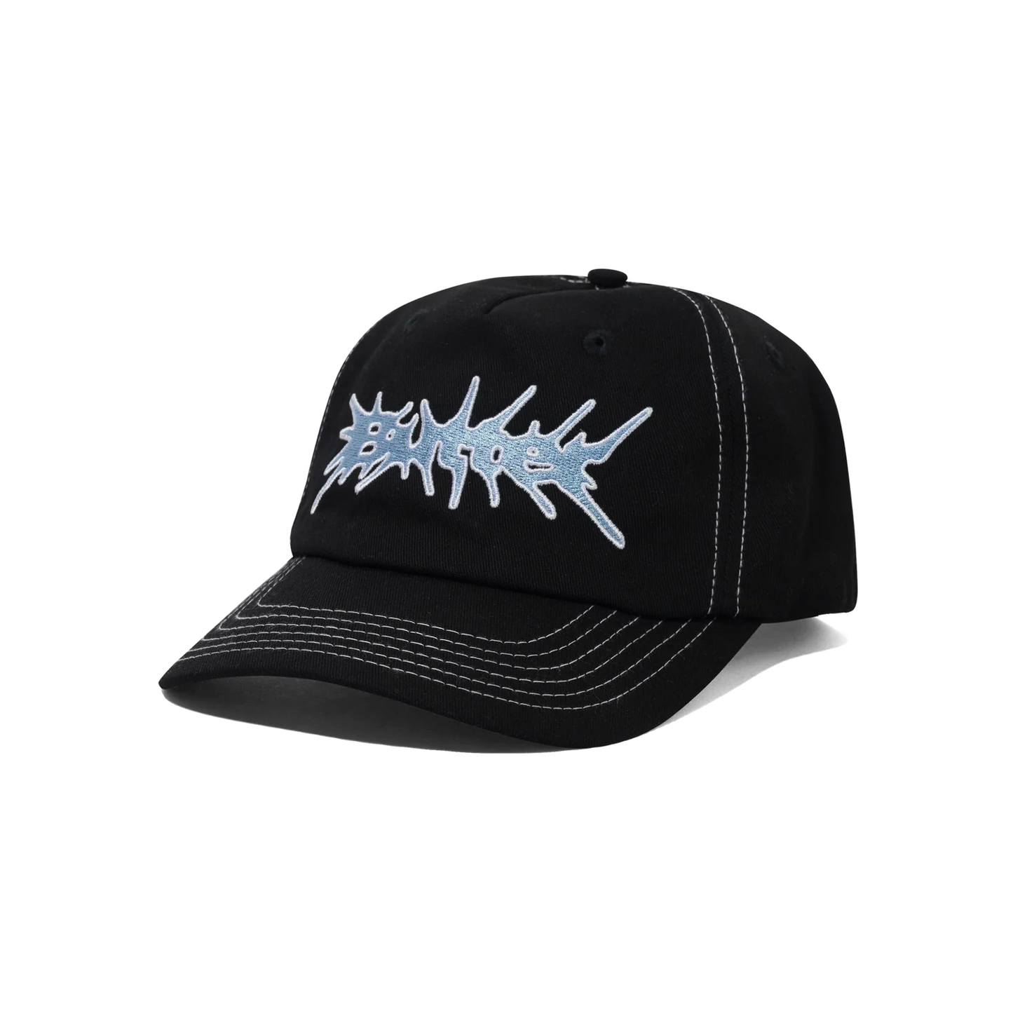 Butter - Nail 5 Panel Black Cap
