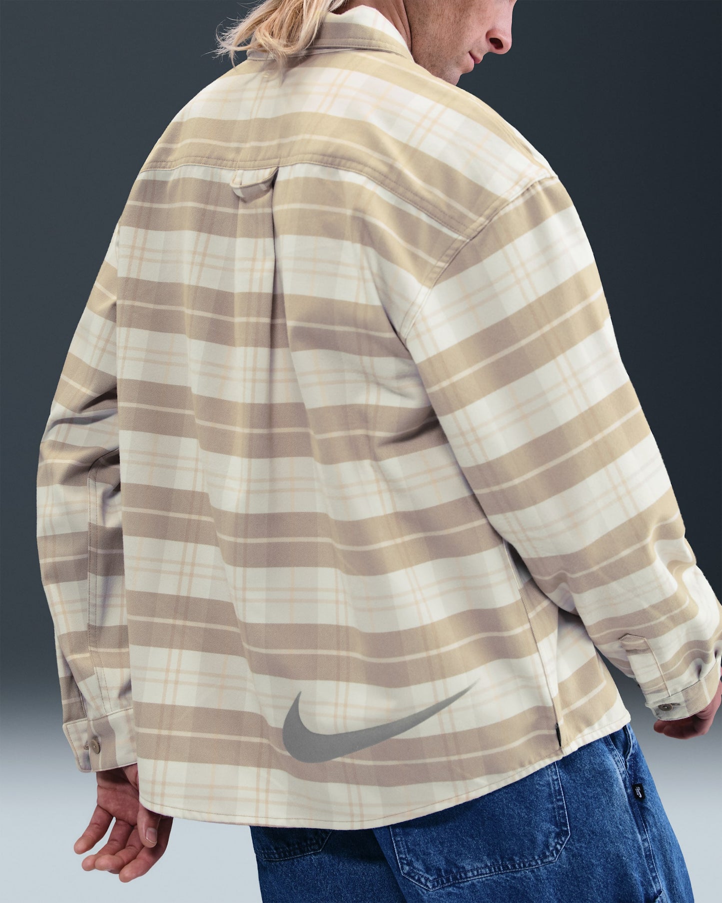 Nike SB x Koston Flannel Long Sleeve Button Up Shirt