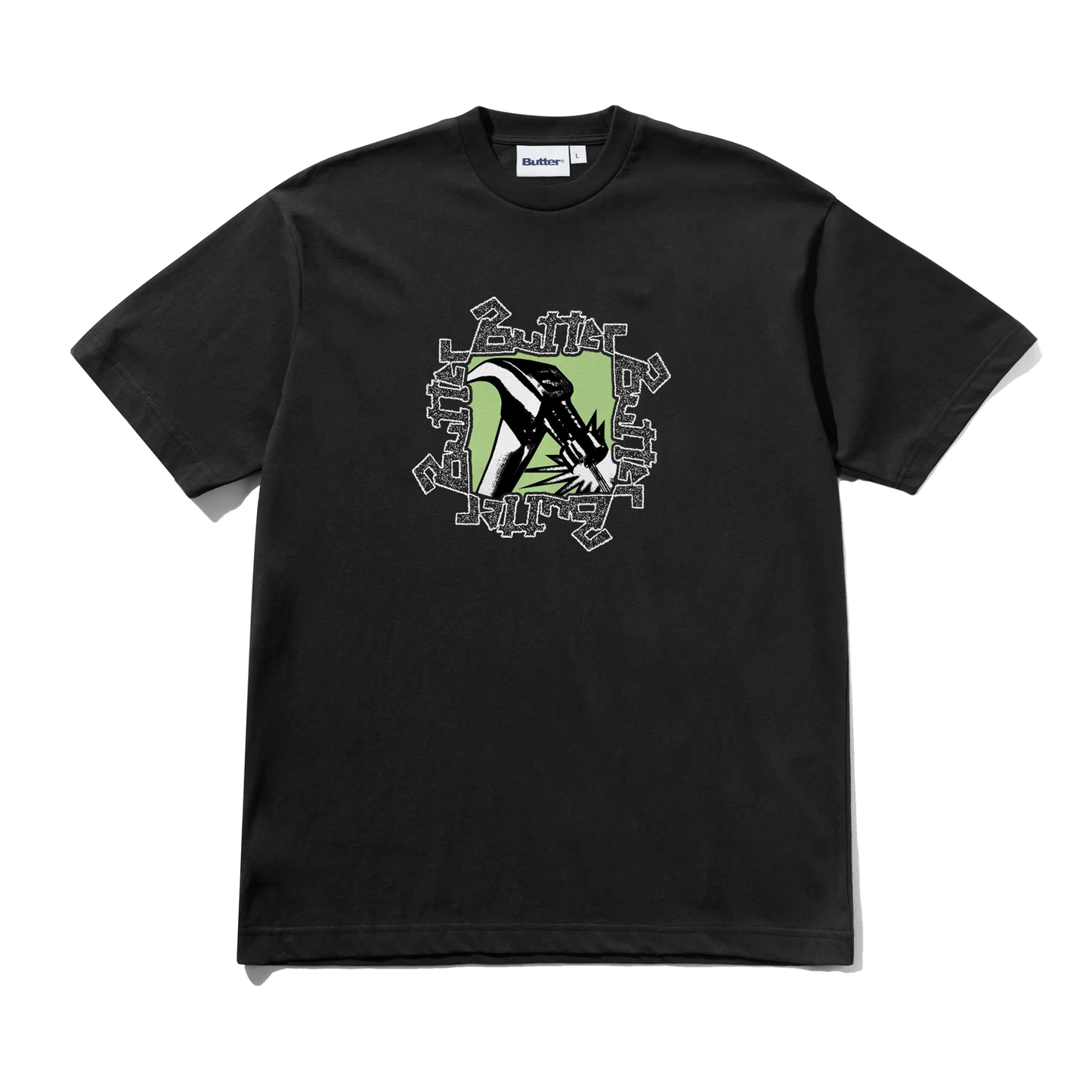 Butter - Hammer Black Tee