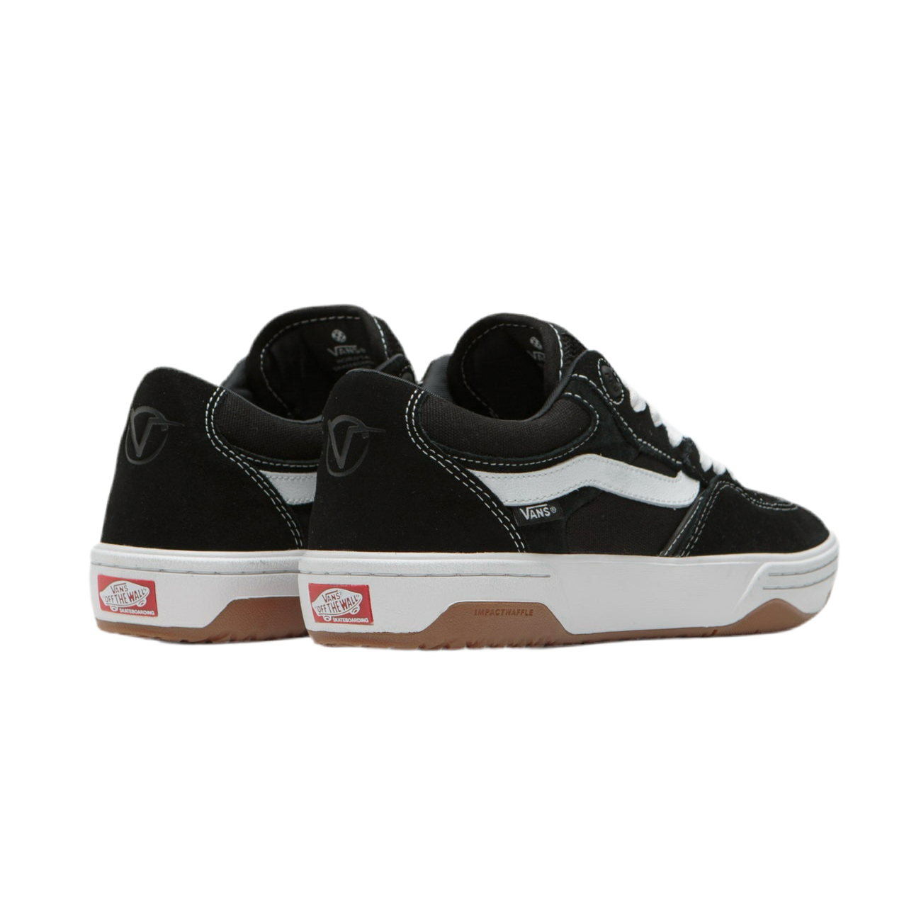 Vans - Rowan 2 Shoes (Black/White/Gum)