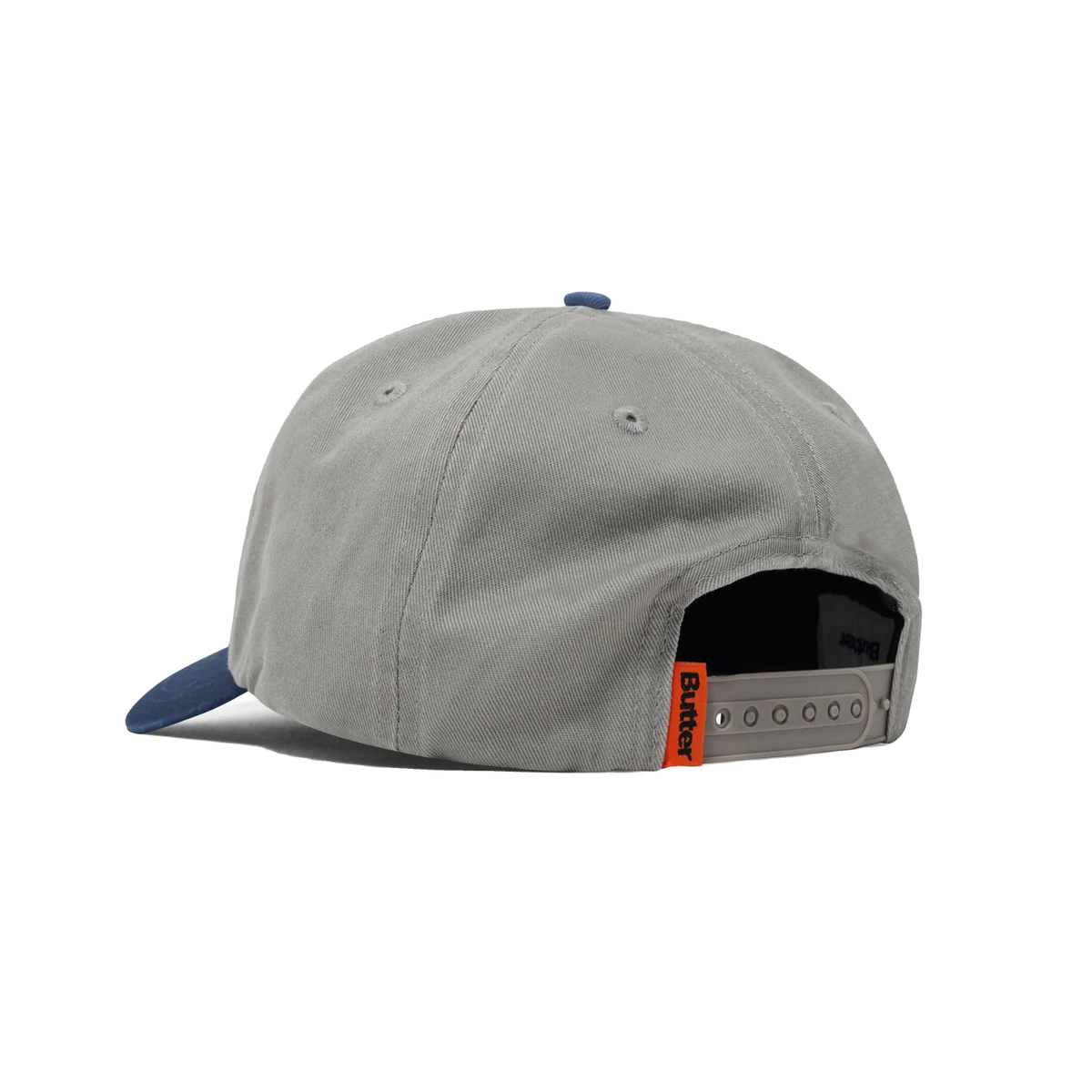 Butter - Tide 5 Panel Washed Grey/Navy Cap