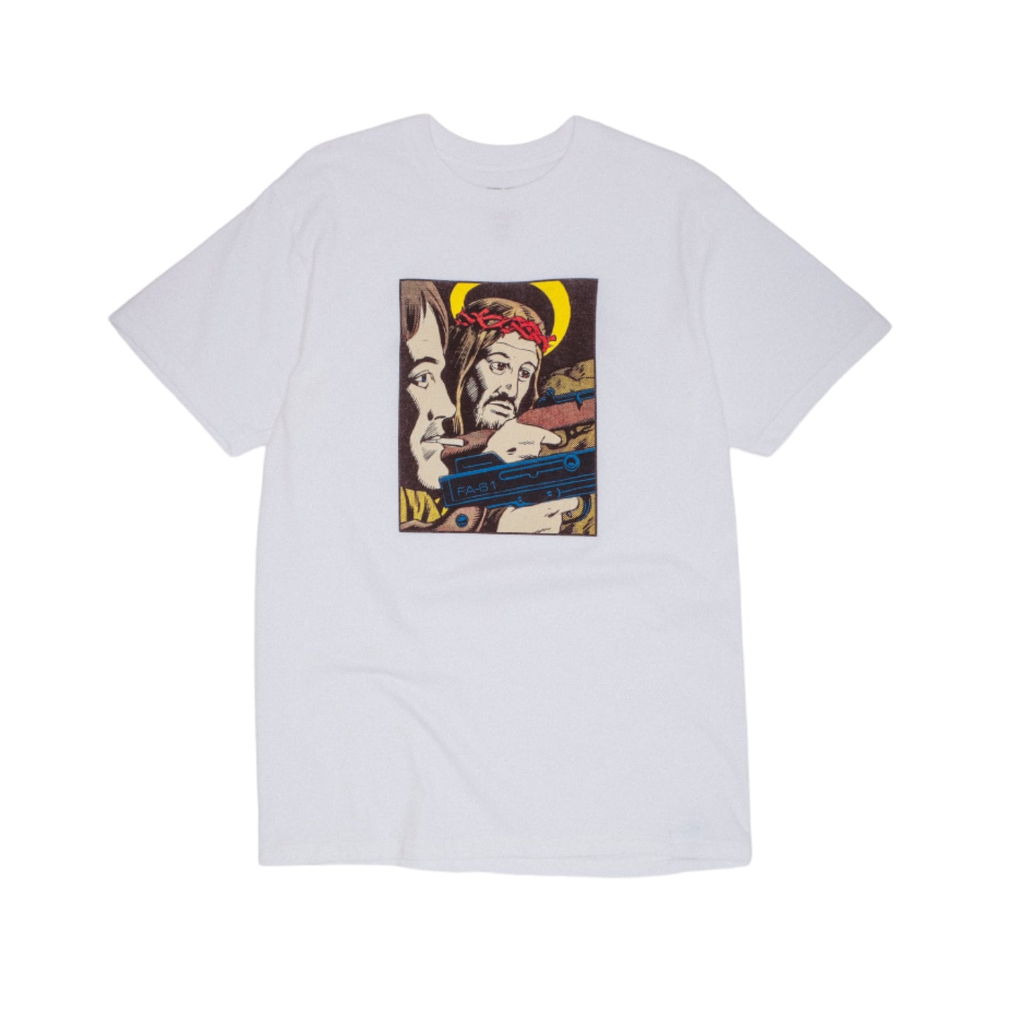 Fucking Awesome - Holy War Tee (White)