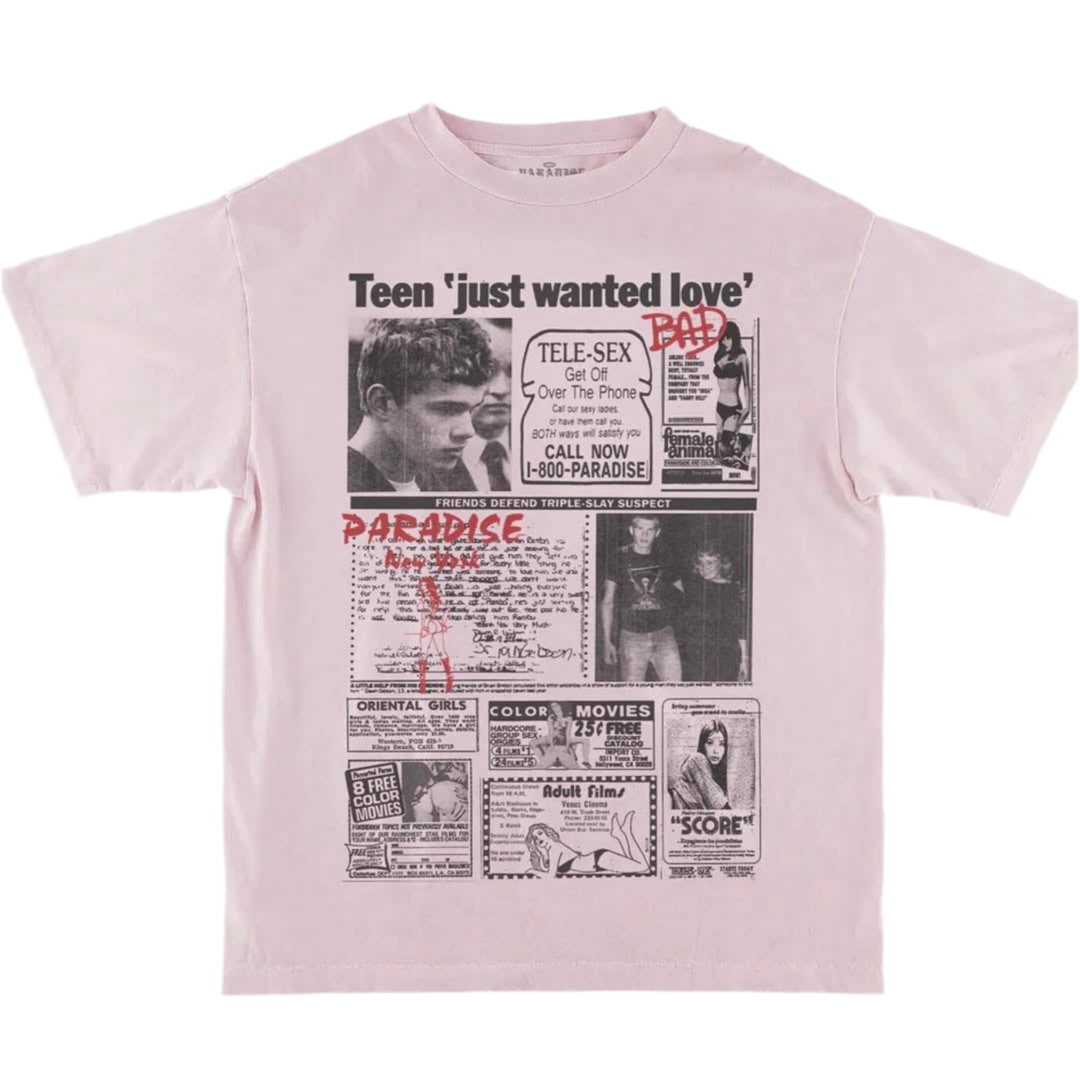 Paradise - Teen Just Wanted Love SS Tee