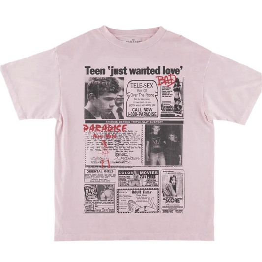 Paradise - Teen Just Wanted Love SS Tee