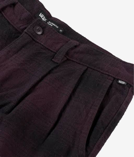Vans - Authentic Chino Loose Plaid Pant