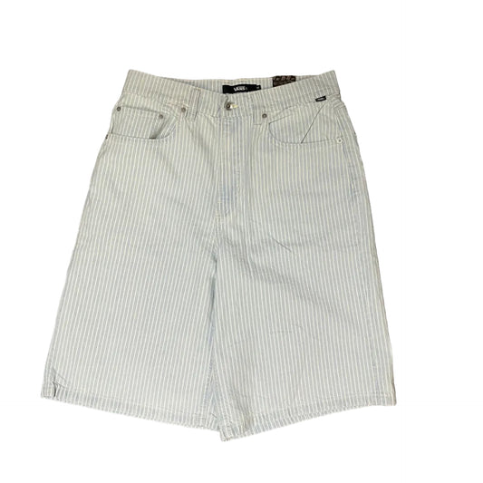 Vans - Check-5 Baggy Blue Ice Striped Denim Short