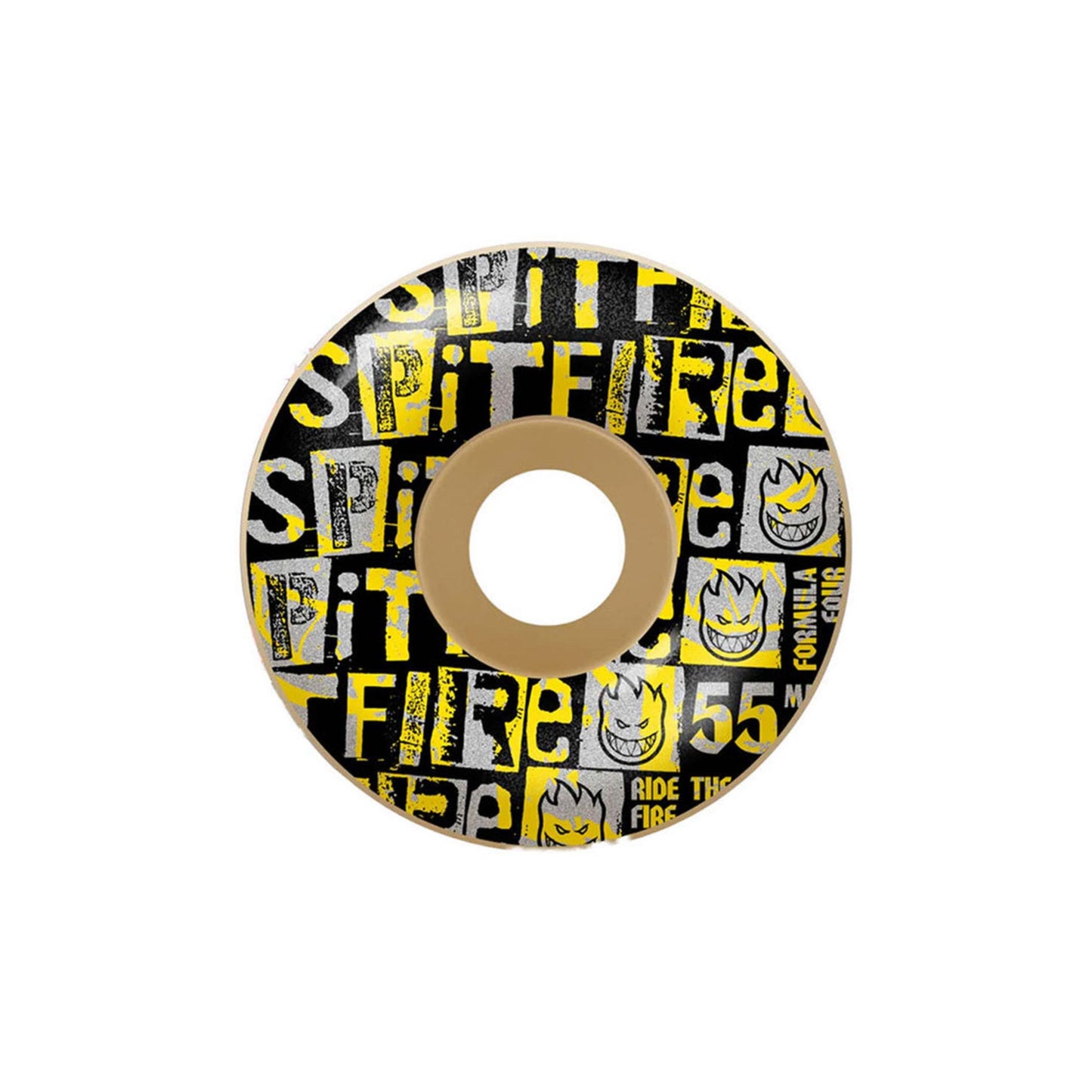 Spitfire Wheels - F4 99 Ransom Radial Natural 55mm
