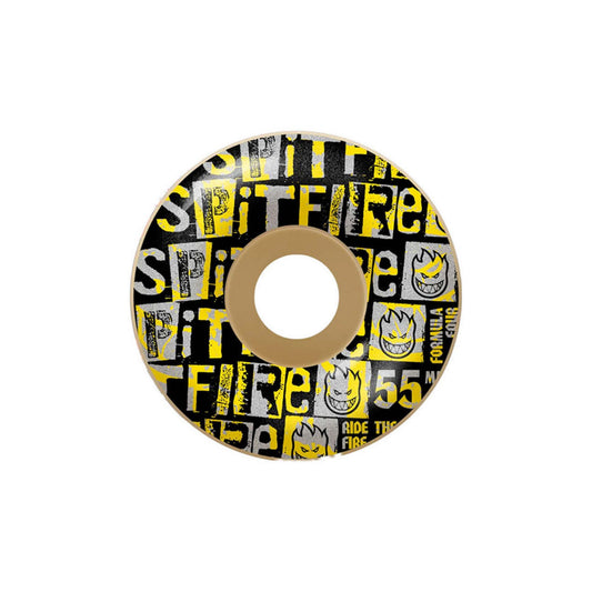 Spitfire Wheels - F4 99 Ransom Radial Natural 55mm