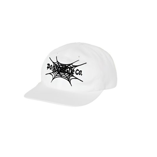 Polar Skate Co - SpiderWeb Cap (White)