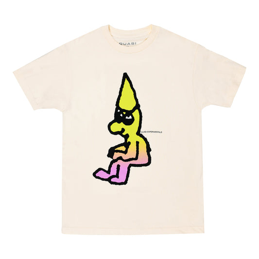 Quasi - Sitting Tee (Cream)