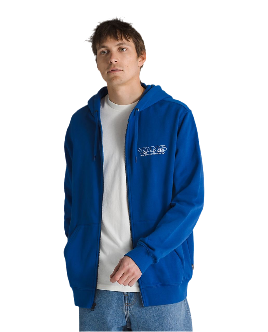 Vans - Break Made Fleece Full Zip Hoodie (M)