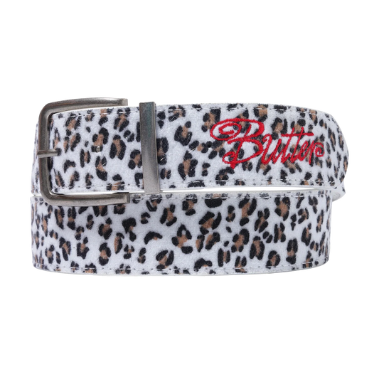 Butter - Animal Hide Belt Snow Leopard