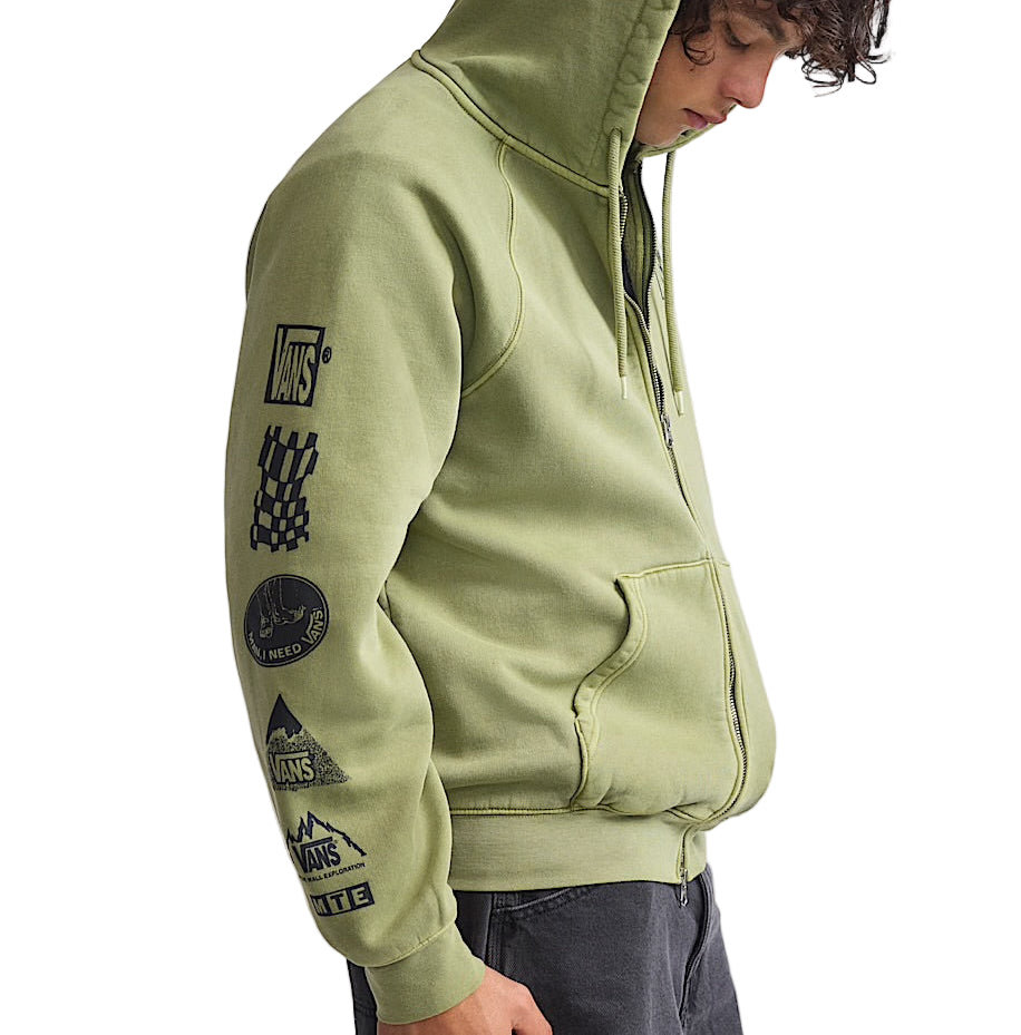 Vans - TeamTeam Loden Green Zip Hoodie