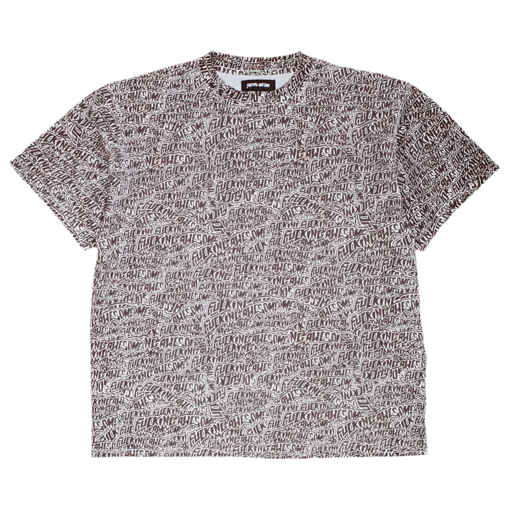 Fucking Awesome - Burnt Sticker Stamp Tee