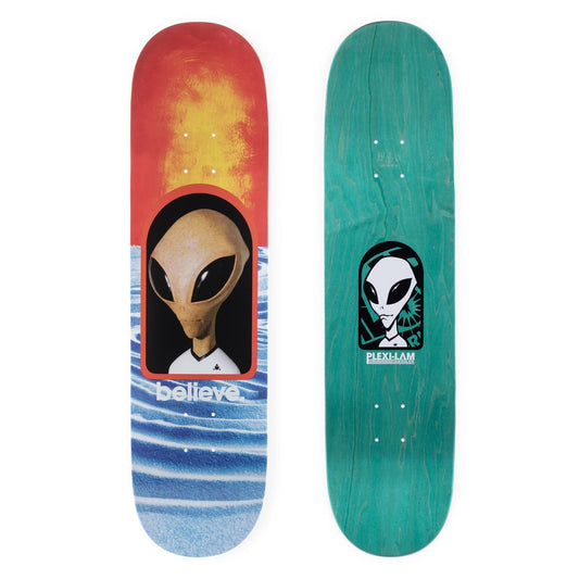 Alien Workshop - Believe Reality PLEXI LAM Deck 8” & 8.25”