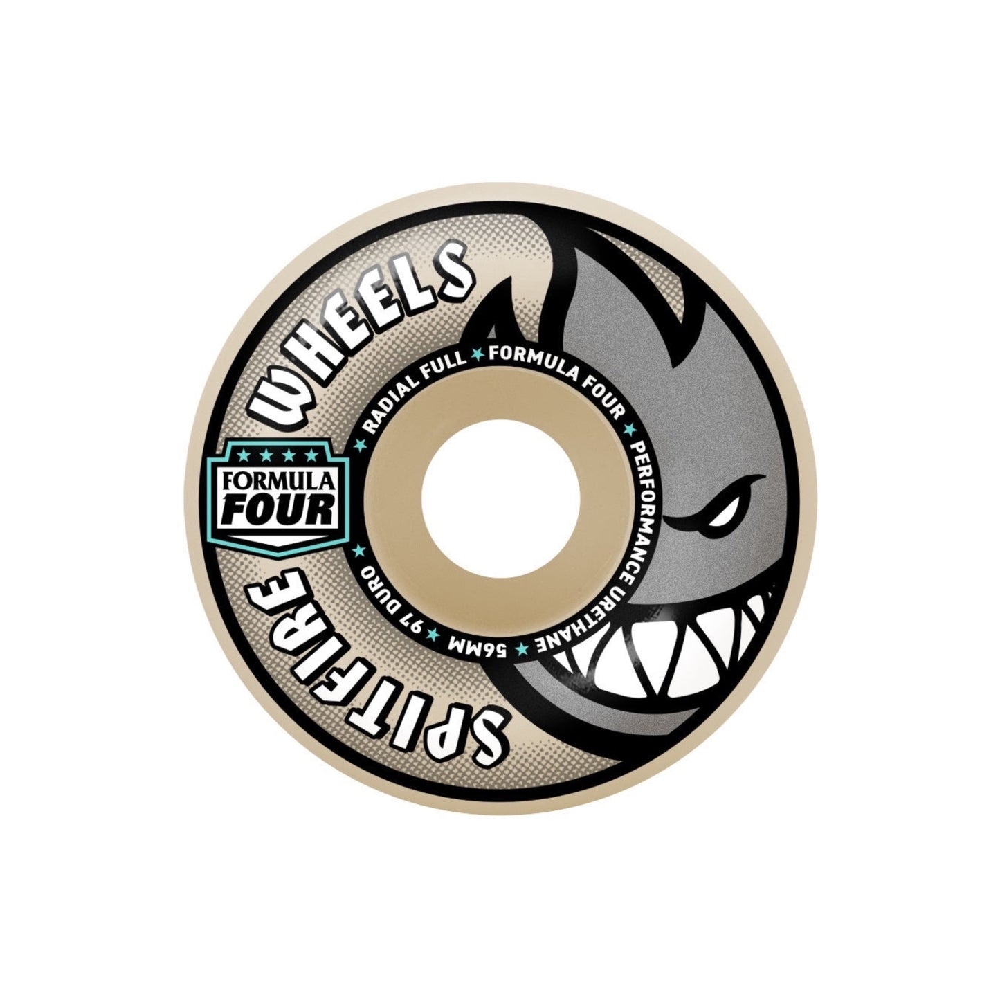 Spitfire Wheels - F4 97d Radial Full 56mm