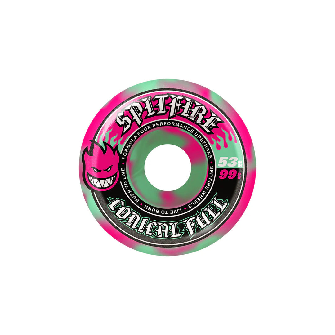 Spitfire Wheels - F4 99 Conical Full Swirl 53mm