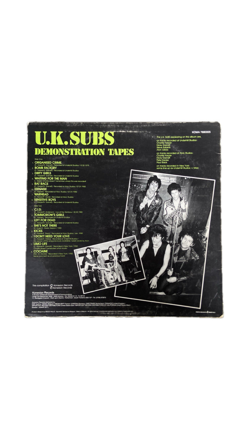 U.K SUBS - Demostration Tapes