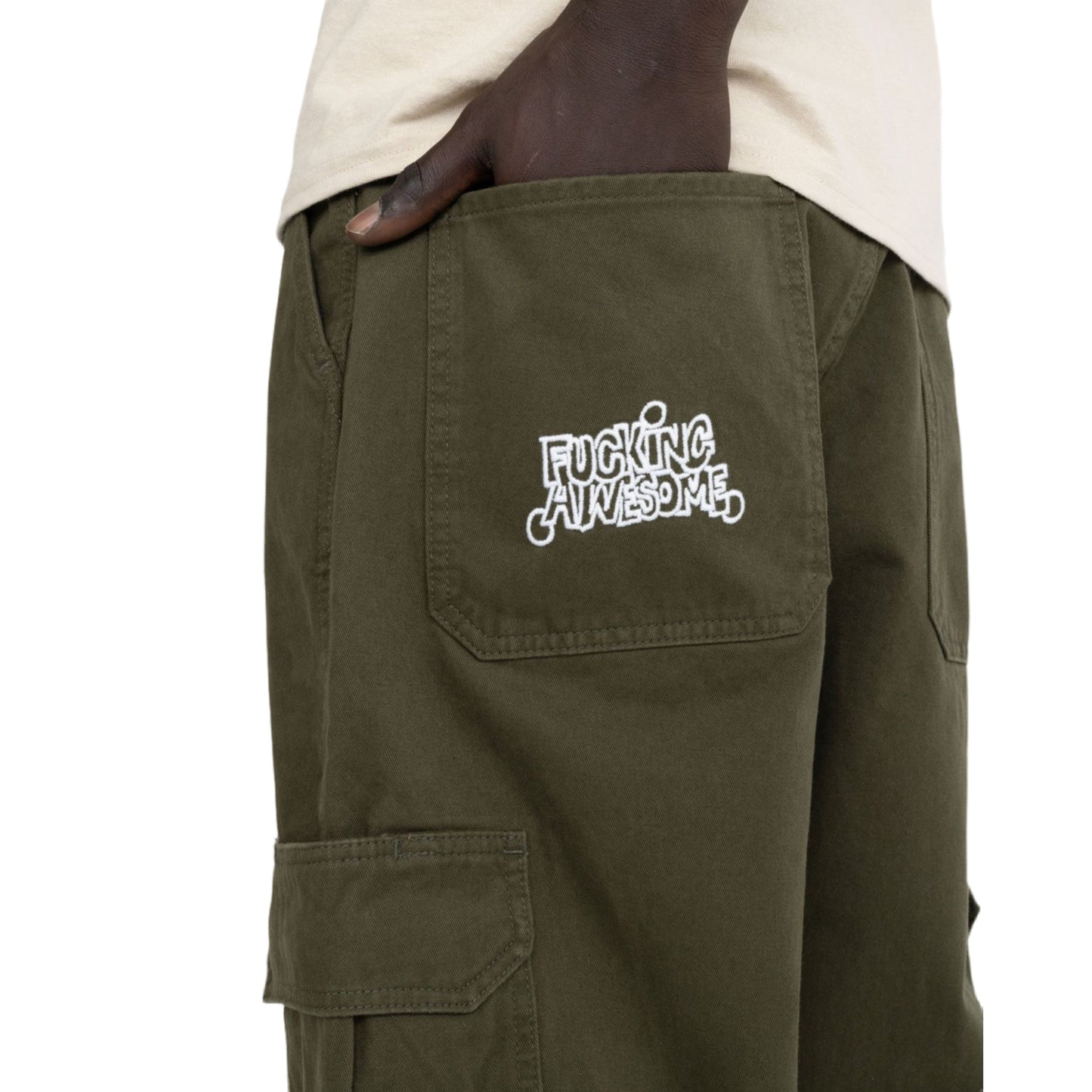 Fucking Awesome - PBS Cargo Pants (Olive)