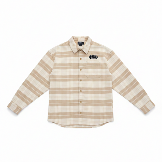 Nike SB x Koston Flannel Long Sleeve Button Up Shirt