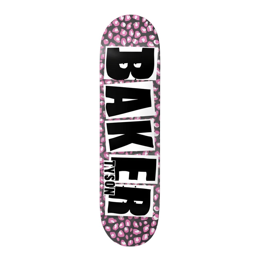 Baker - Tyson Brand Logo Hot Cheetah Deck 8.25”