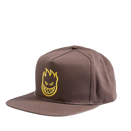 Spitfire - Bighead SnapBack Hat (Brown/Gold)