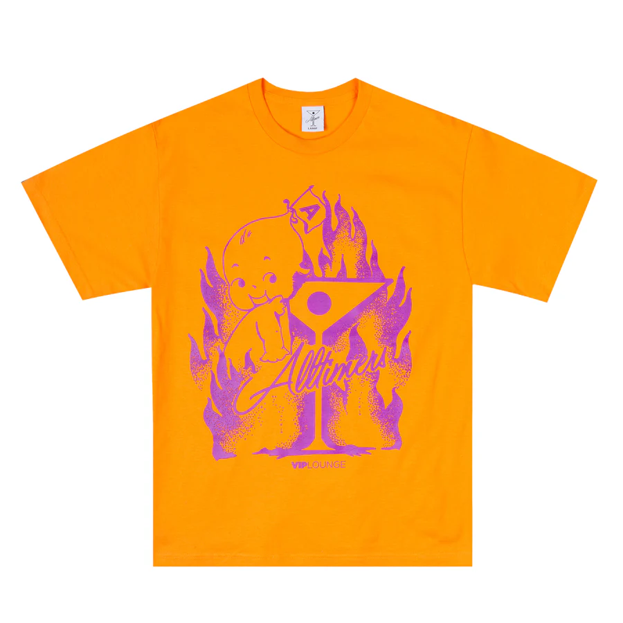 Alltimers - Hades Baby Tee Orange