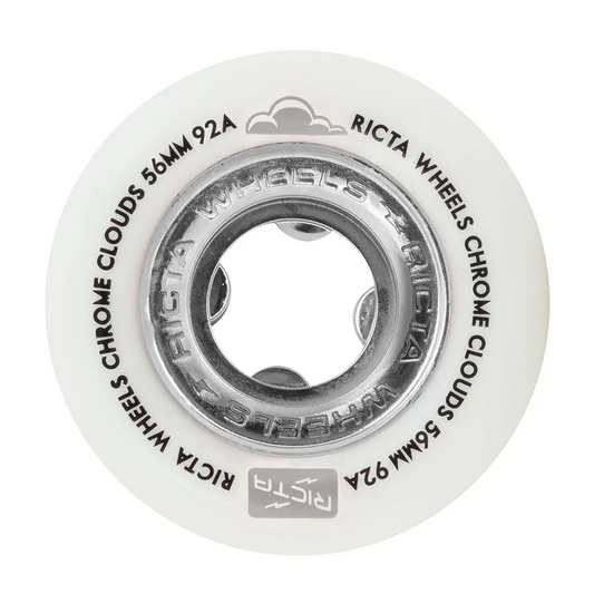 Ricta - Chrome Clouds Black 92a Wheels 56mm