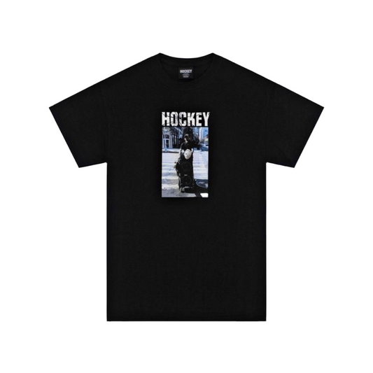 Hockey - Crosswalk Tee Black