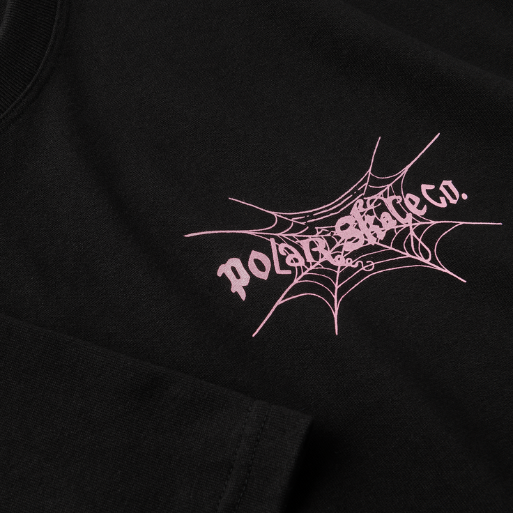 Polar Skate Co - SpiderWeb Tee (Black)