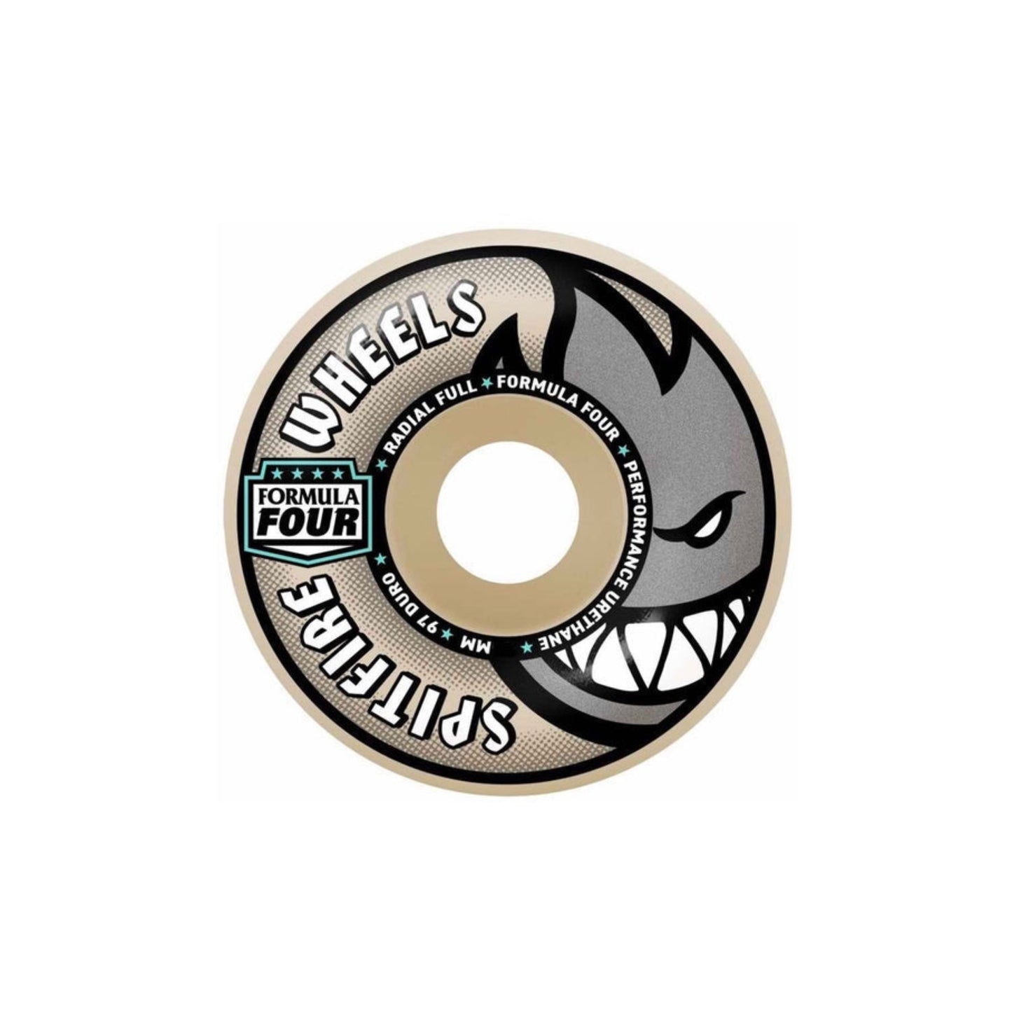 Spitfire Wheels - F4 97DU Radial Full 58mm