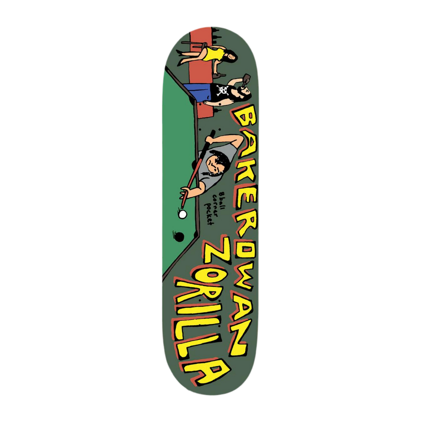 Baker - Zorilla 8 Ball Corner Pocket Deck 8.5”