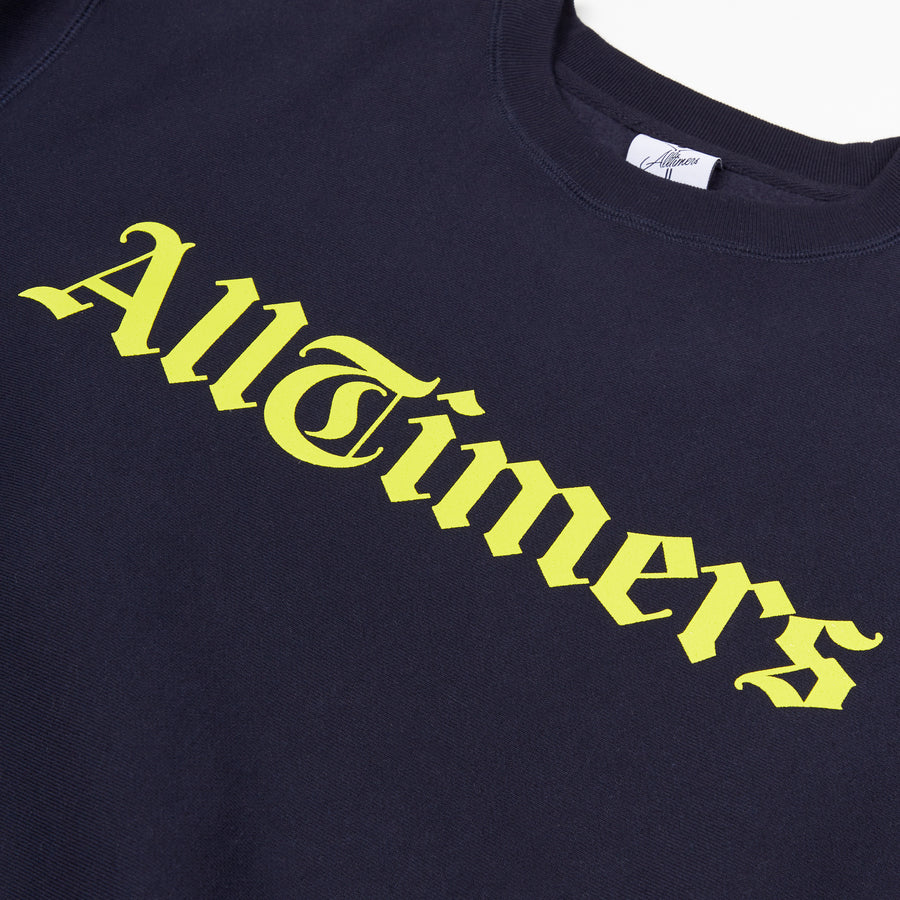 Alltimers - Times Crewneck Navy