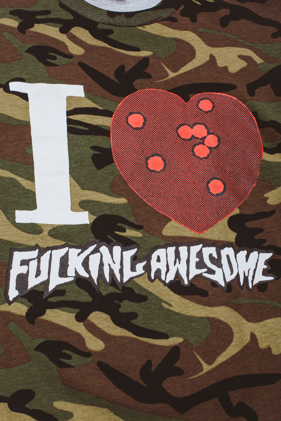 Fucking Awesome - I Heart FA Camo Tee