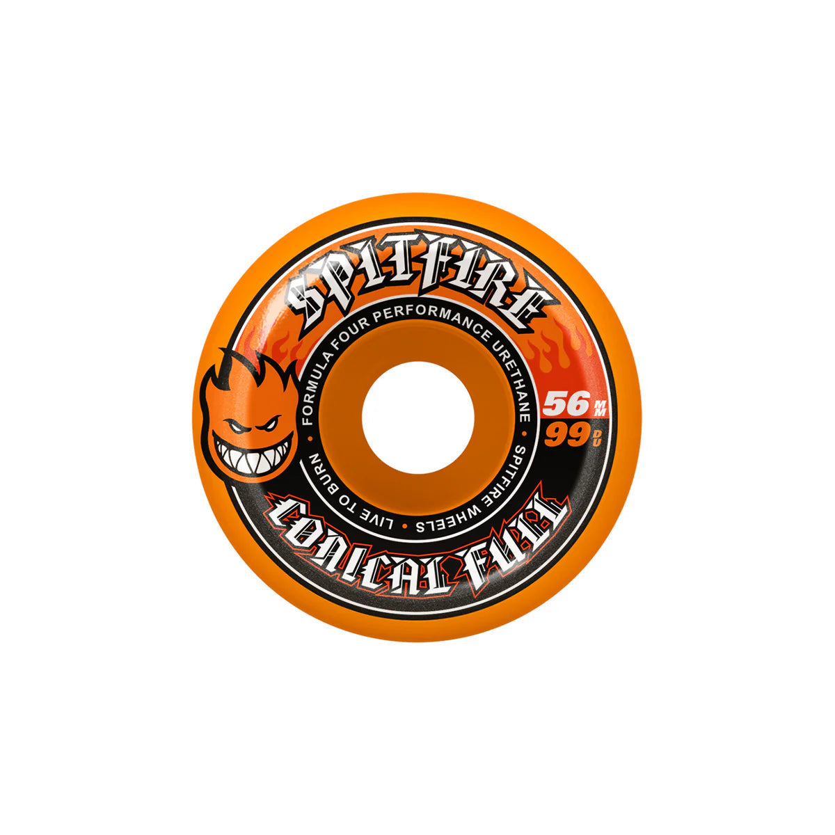 Spitfire Wheels - F4 99 Conical Full Orange 56mm