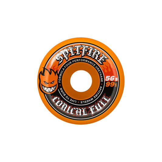 Spitfire Wheels - F4 99 Conical Full Orange 56mm