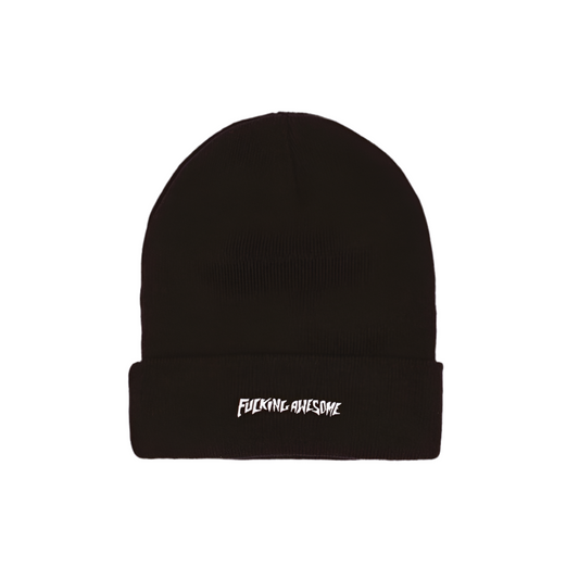 Fucking Awesome - Metal Stamp Logo Cuff Beanie