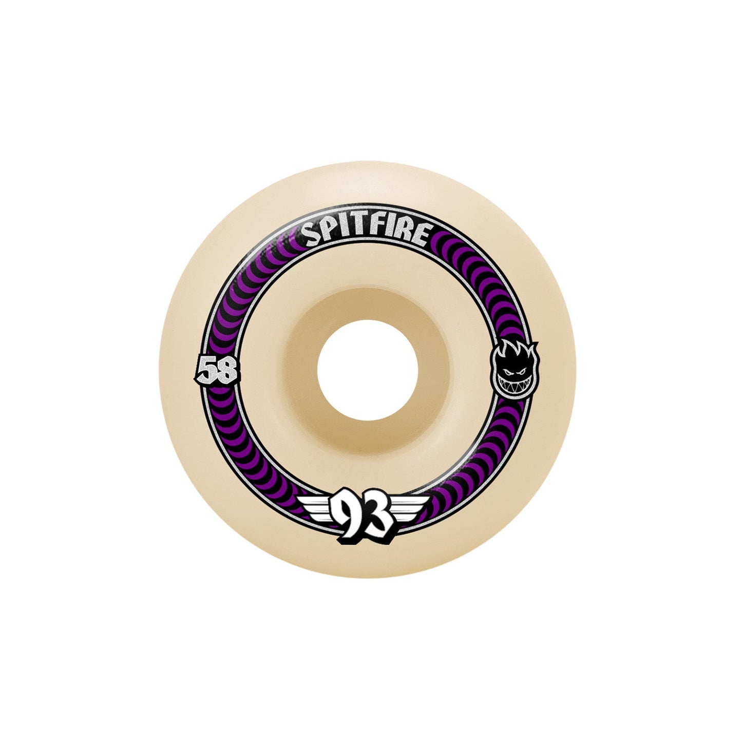 Spitfire Wheels - F4 93DU Classics Natural 58mm