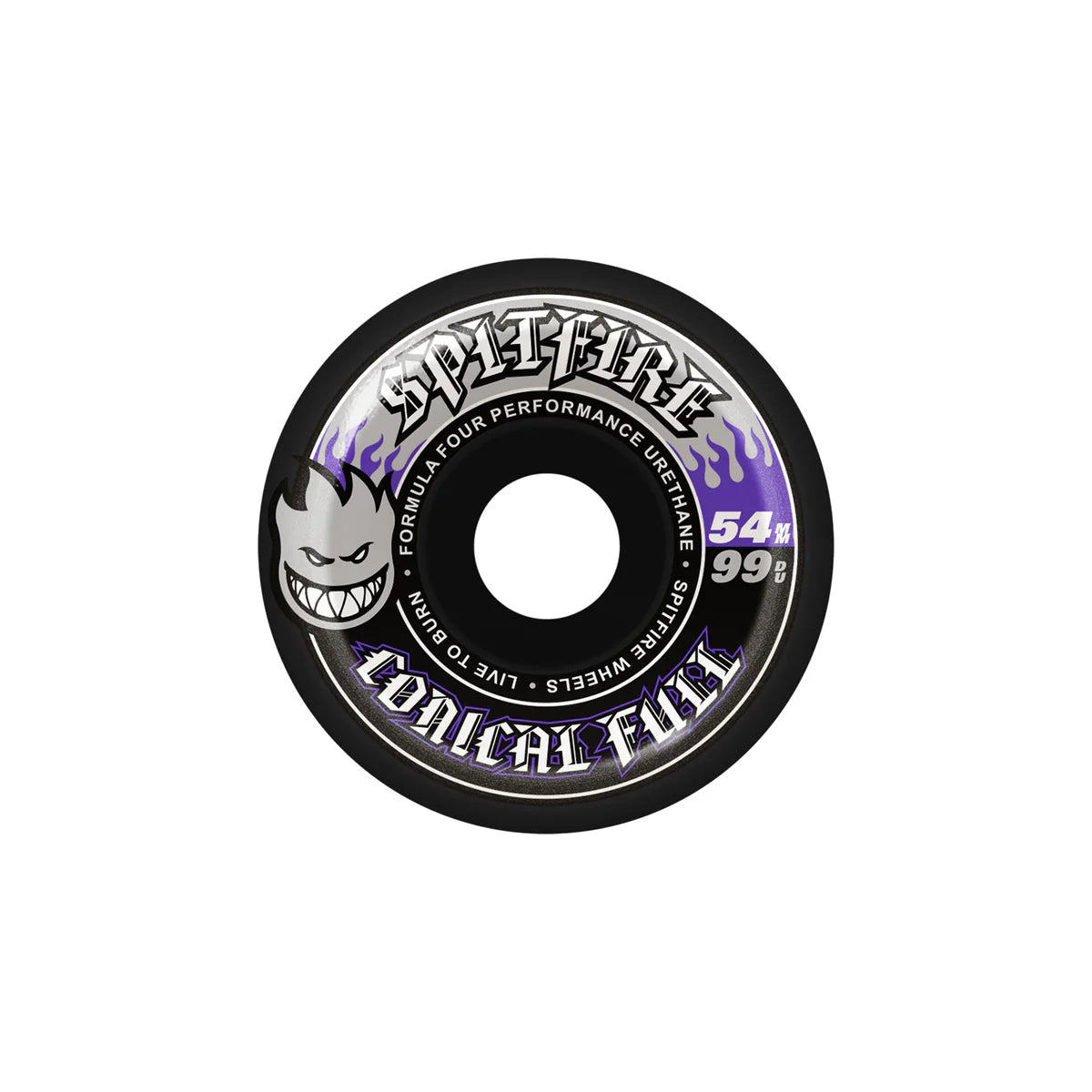 Spitfire Wheels - F4 99 Conical Full Black 54mm