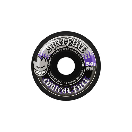 Spitfire Wheels - F4 99 Conical Full Black 54mm