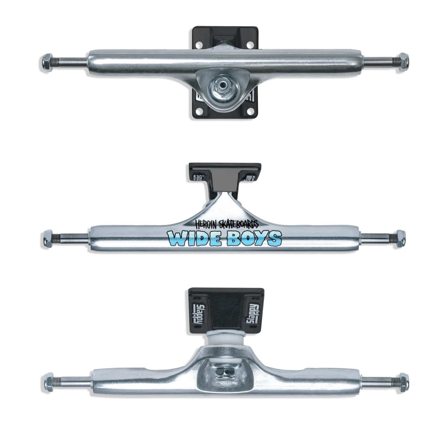 Slappy Trucks - ST1 Hollow Wide Boy 10.5 Trucks