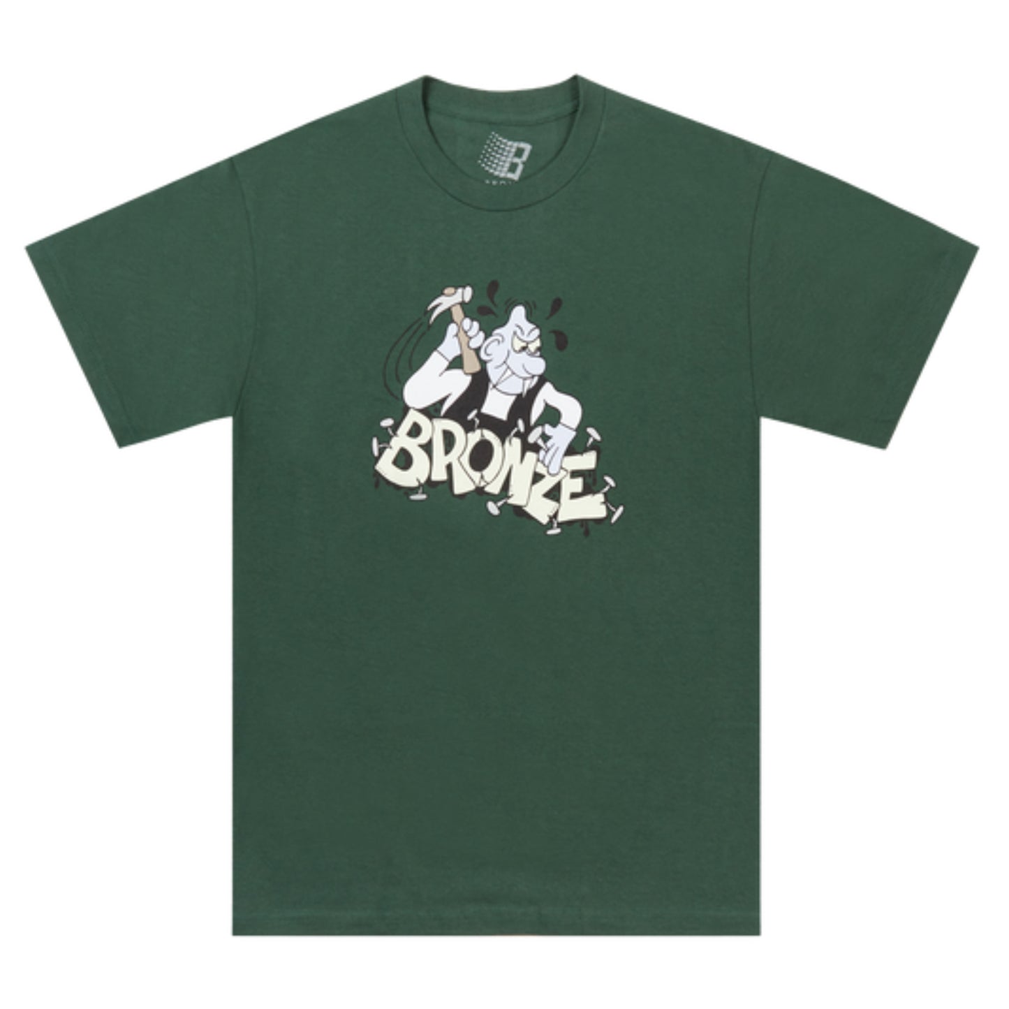 Bronze56k - Nailing Tee Kelly Green