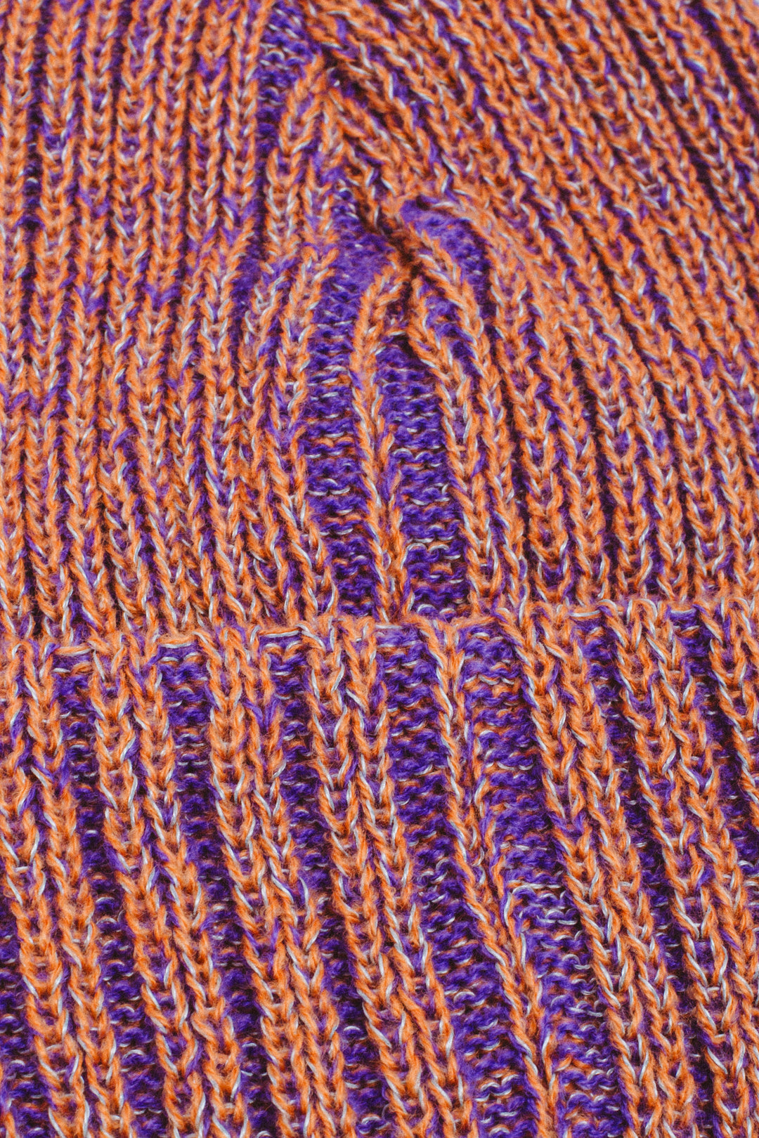 Fucking Awesome - Reflective Stripe Orange Beanie