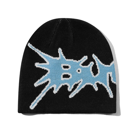 Butter - Nail Skully Black Beanie