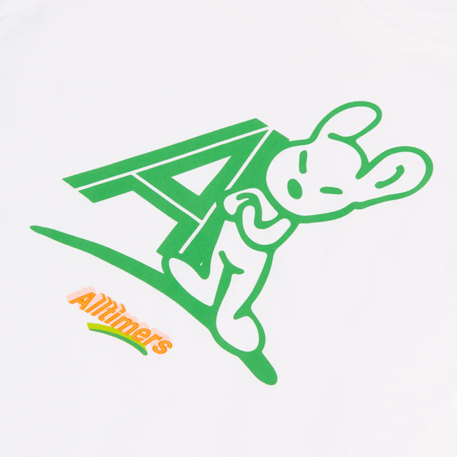 Alltimers - Mad Rabbit Tee White