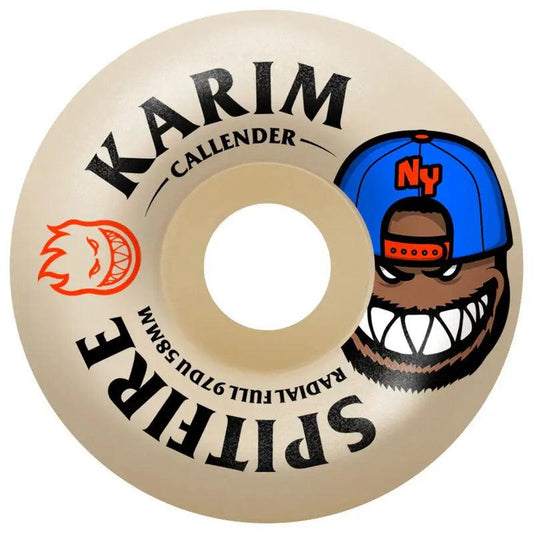 Spitfire Wheels - F4 97du Callender Burn Squad Radial Full 58mm